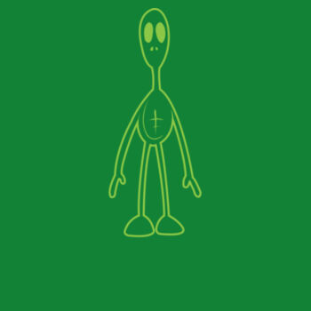 Alien - Mens Staple T-Shirt Design