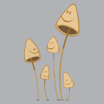 Happy Mushrooms - Womens Mali Tee Design