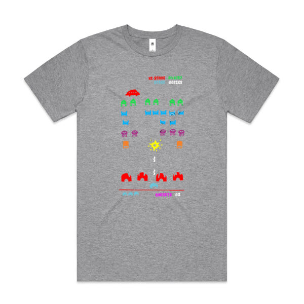 Space Invaders -  Mens Block Tee Thumbnail