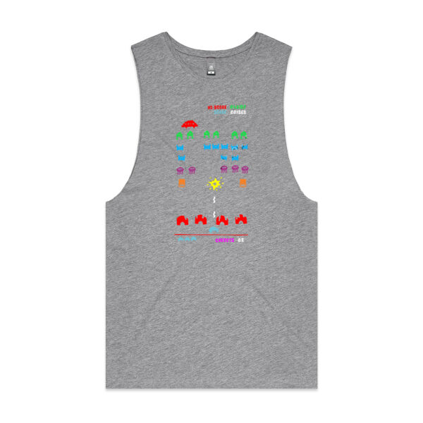 Space Invaders - Unisex Barnard Tank Thumbnail