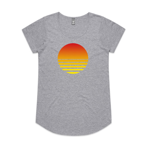Pixel Sunshine - Womens Mali Tee Thumbnail