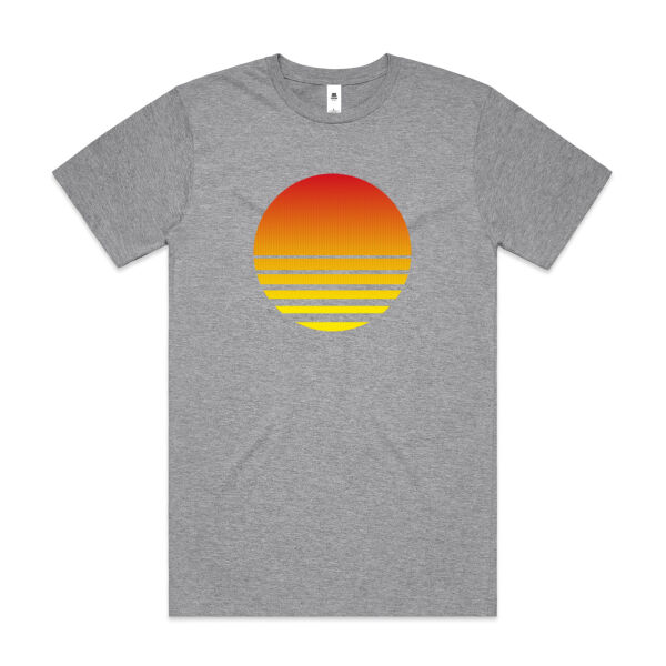 Pixel Sunshine - Mens Block Tee Thumbnail