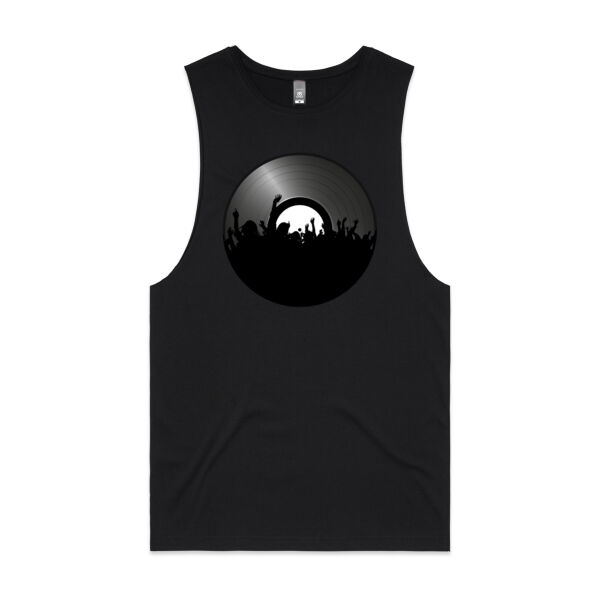 Vinyl Party - Unisex Barnard Tank Thumbnail