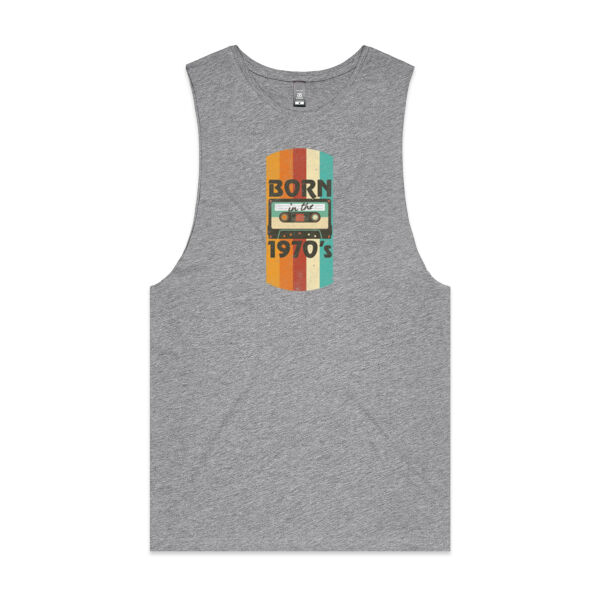 Born in the 1970s - Unisex Barnard Tank Thumbnail