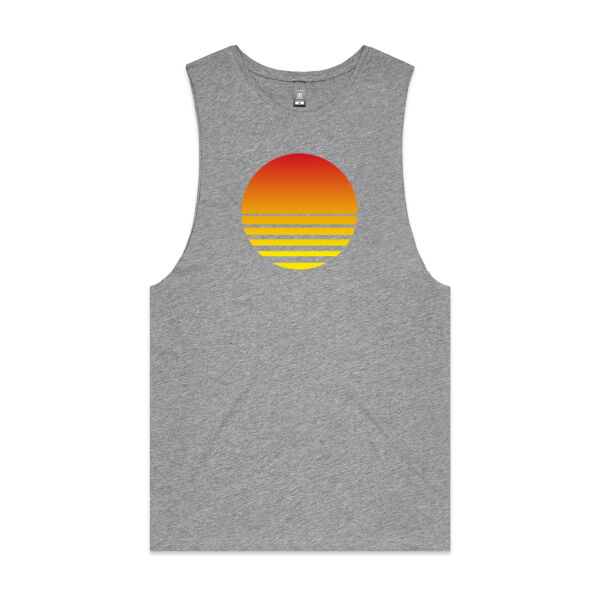 Pixel Sunshine - Unisex Barnard Tank Thumbnail